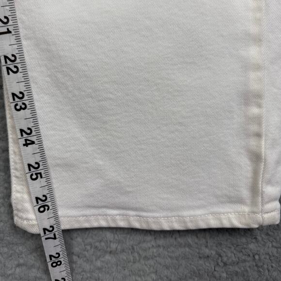 Vince Women's Kick Boot Cut Denim Jeans Chalk White SZ 29 Quiet Luxury Designer - Picture 6 of 10